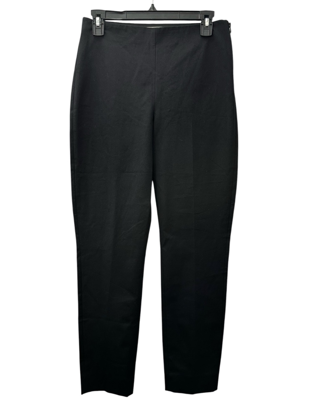 Everlane Pants Black Slim Leg Side Zip Closure Stretch Waist Women’s Size 6